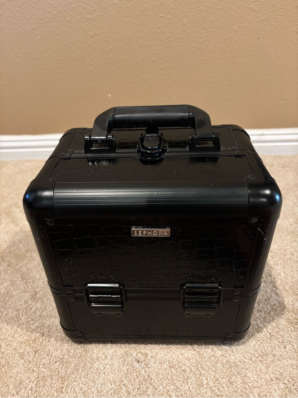 Sephora Makeup Train Case w/key